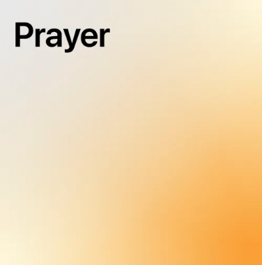 Prayer playlist artwork